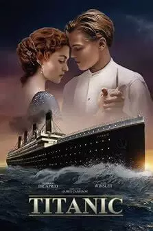 Affiche de film Titanic Leonardo Di Caprio