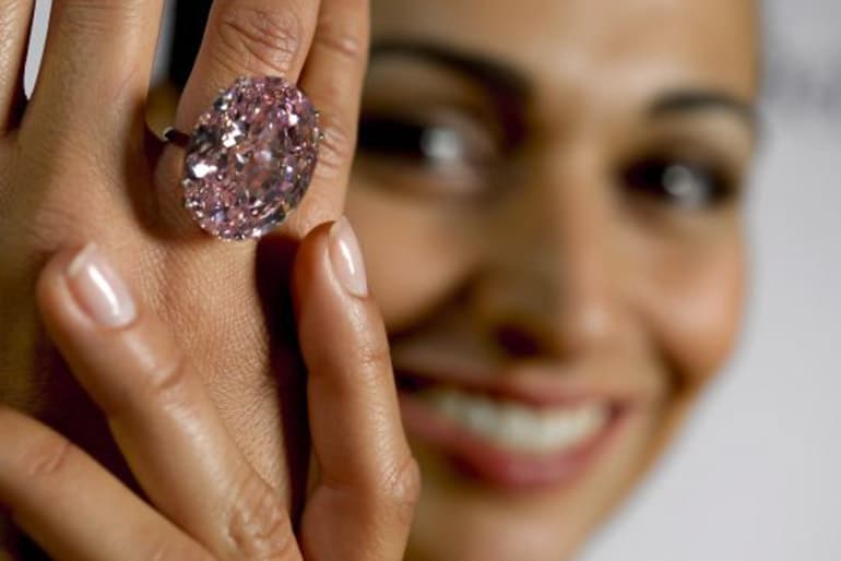 diamant le plus cher du monde le pink star un diamant rose