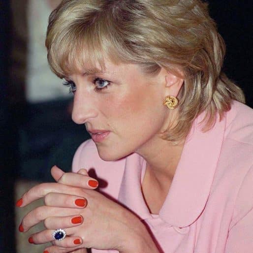 Princesse Diana engagement